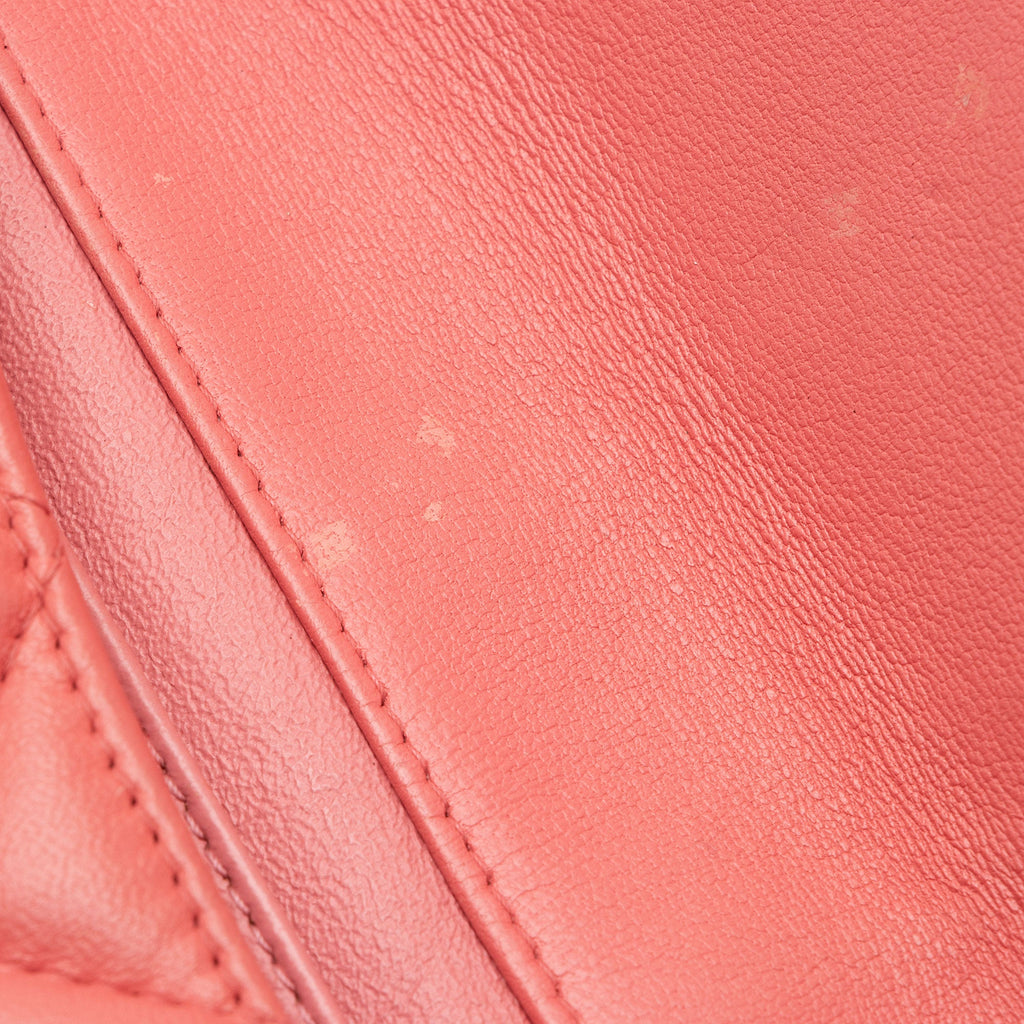 Chanel Lambskin Flap Clutch on Chain (SHF-1nJPM6)