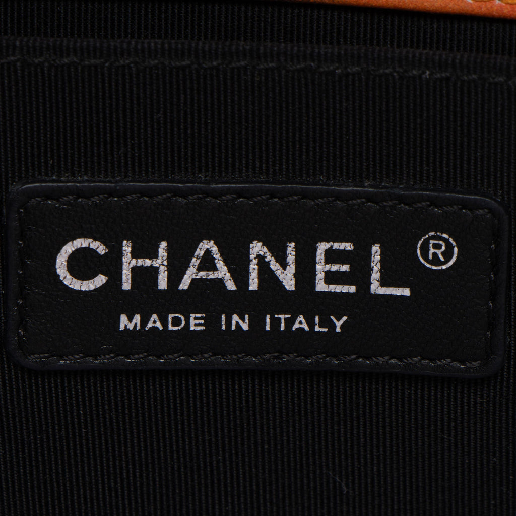 Chanel Lambskin Flower Power Old Medium Boy Bag