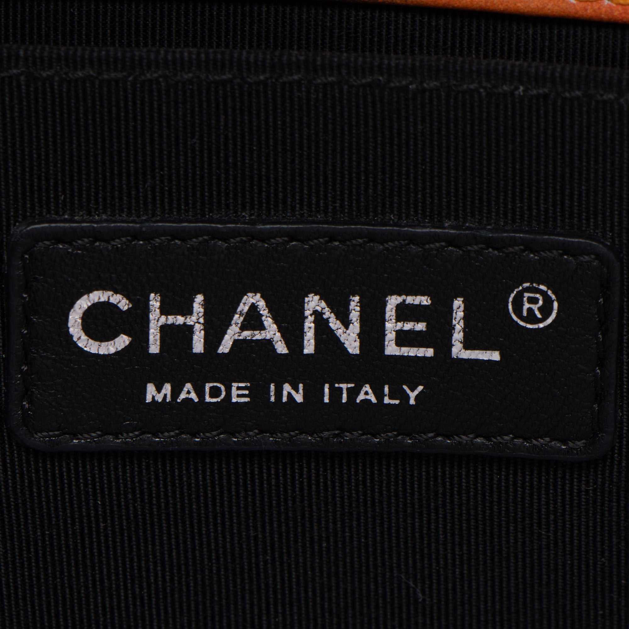 Chanel Lambskin Flower Power Old Medium Boy Bag