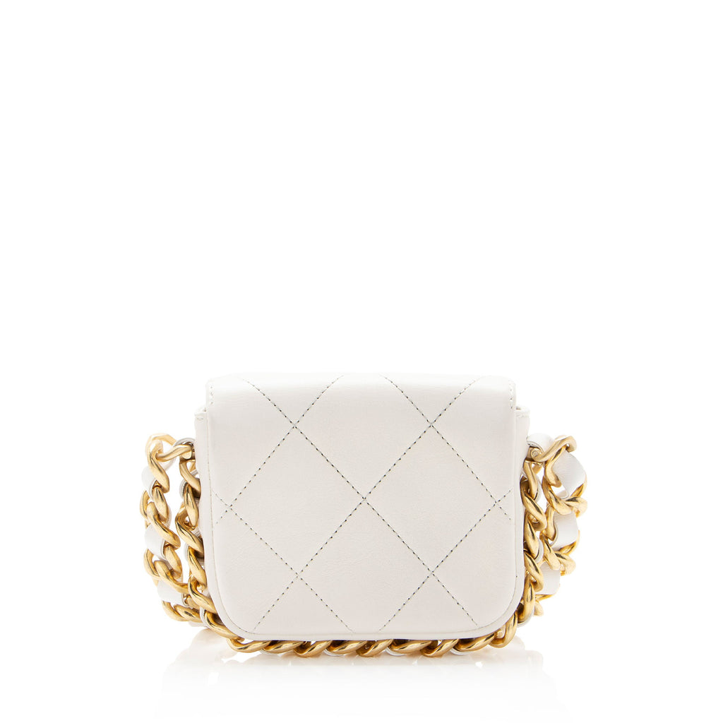 Chanel Lambskin Framing Chain Mini Flap Bag