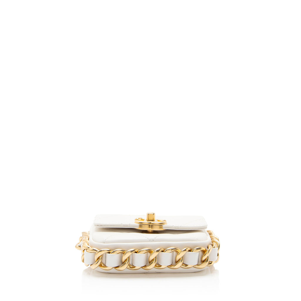 Chanel Lambskin Framing Chain Mini Flap Bag