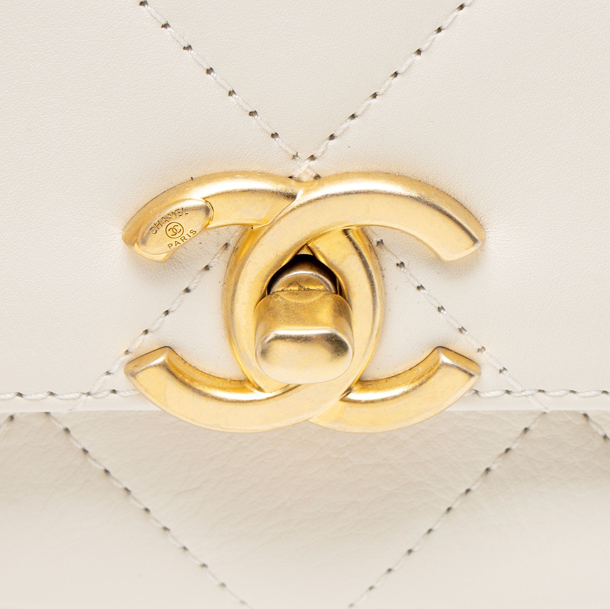 Chanel Lambskin Framing Chain Mini Flap Bag