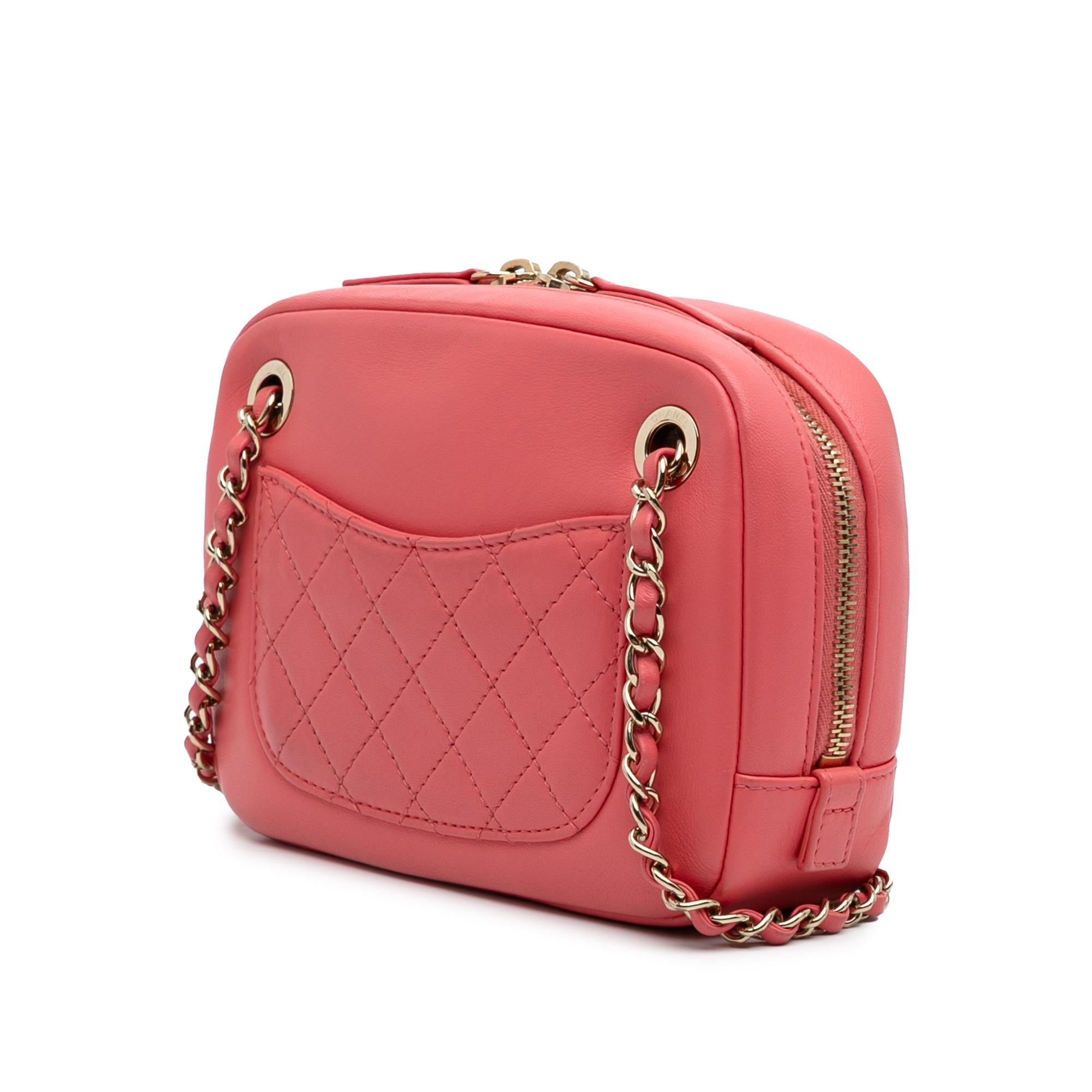 Chanel Lambskin Giant Crystal CC Camera Bag