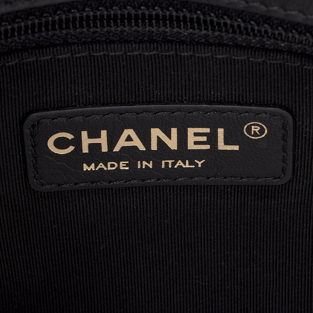 Chanel Lambskin Graphic Medium Flap Bag (SHF-20883)