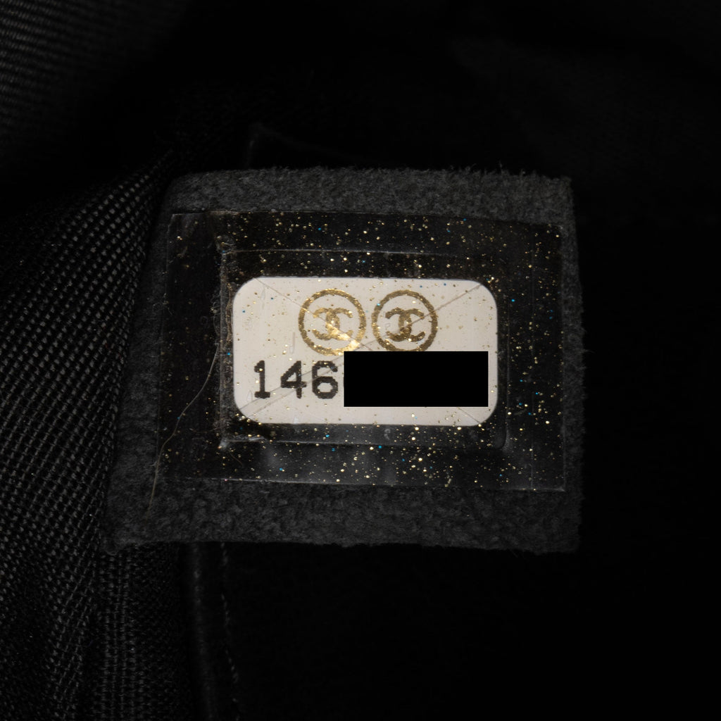 Chanel Lambskin Half Moon Wallet on Chain
