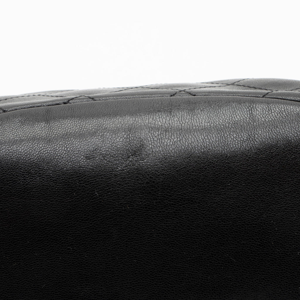 Chanel Lambskin Half Moon Wallet on Chain