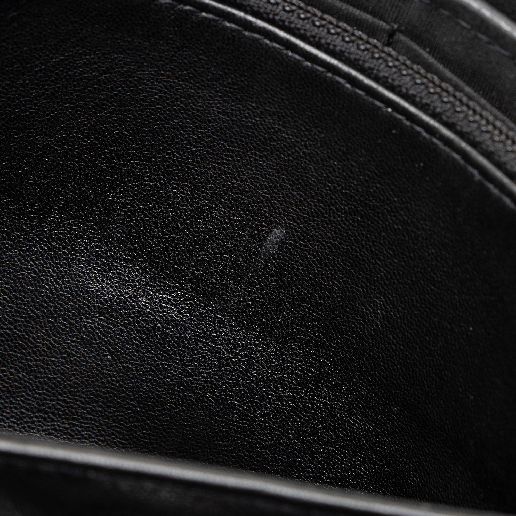 Chanel Lambskin Half Moon Wallet on Chain