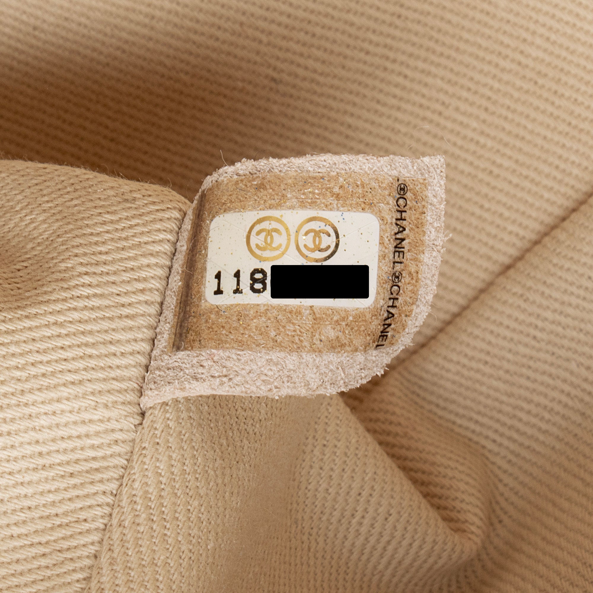 Chanel Lambskin Icons Secret Label Jumbo Flap Bag
