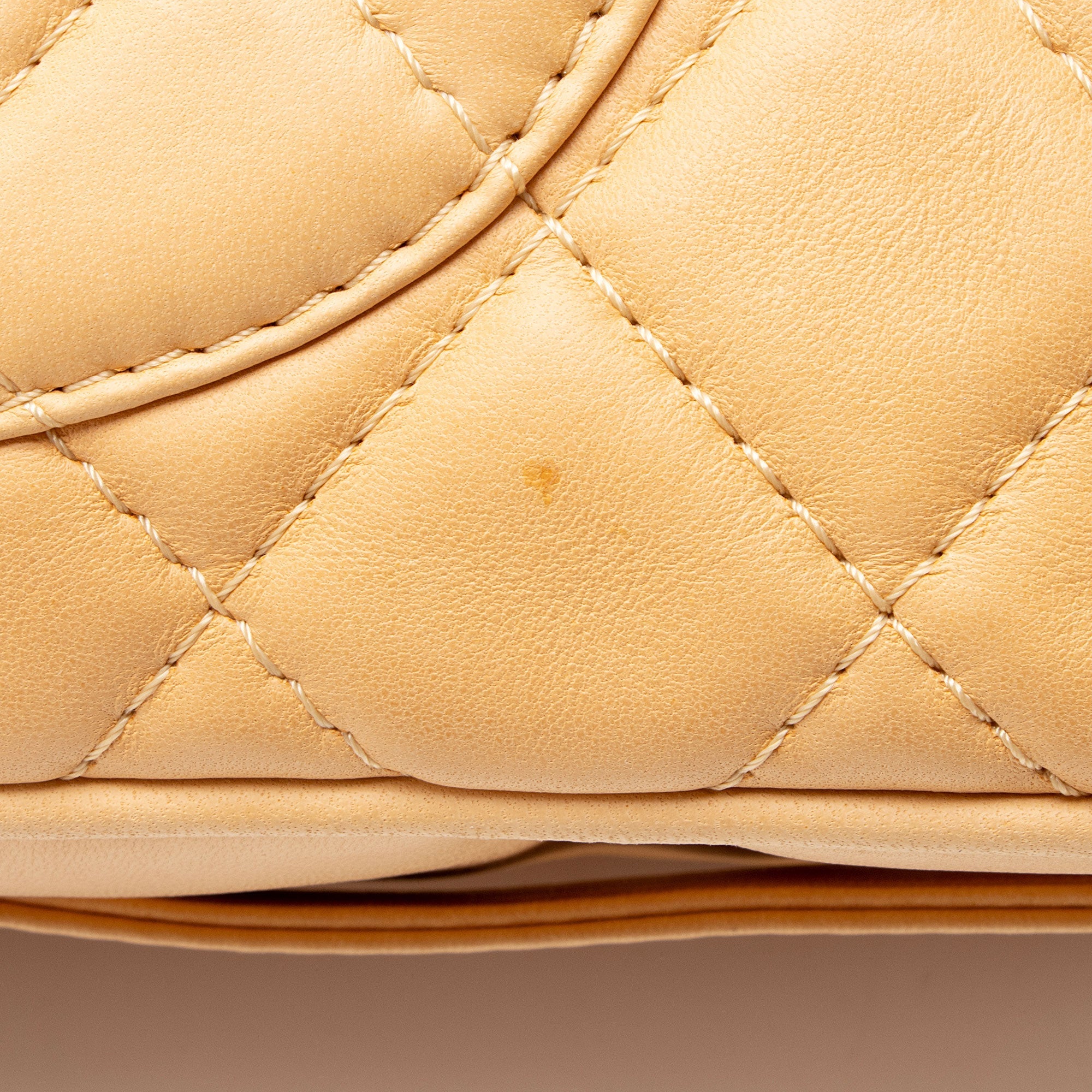 Chanel Lambskin Icons Secret Label Jumbo Flap Bag