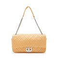 Chanel Lambskin Icons Secret Label Jumbo Flap Bag