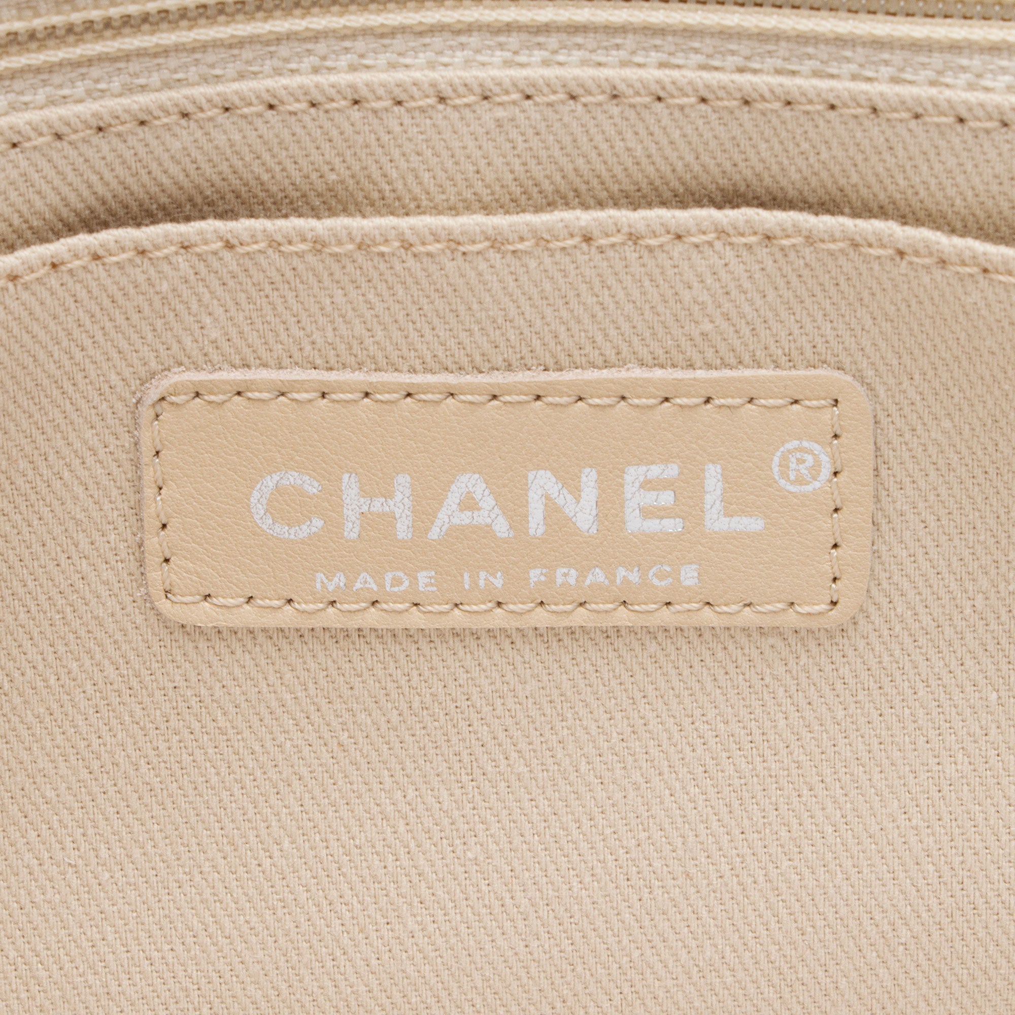 Chanel Lambskin Icons Secret Label Jumbo Flap Bag