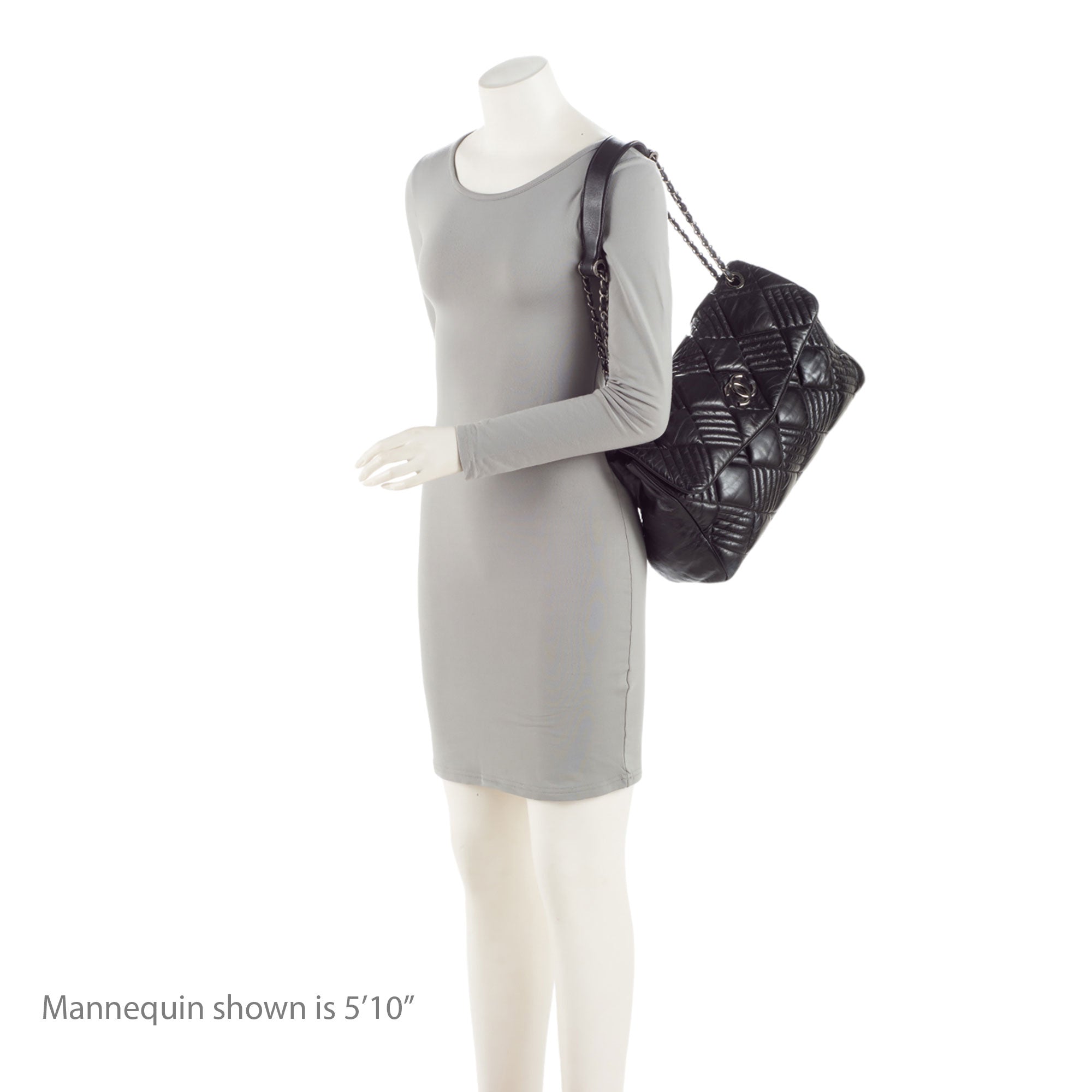 Chanel Lambskin In and Out Maxi Flap Bag (SHF-A4kgjG)