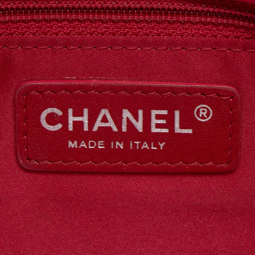 Chanel Lambskin Jumbo Chanel 3 Accordion Flap Bag