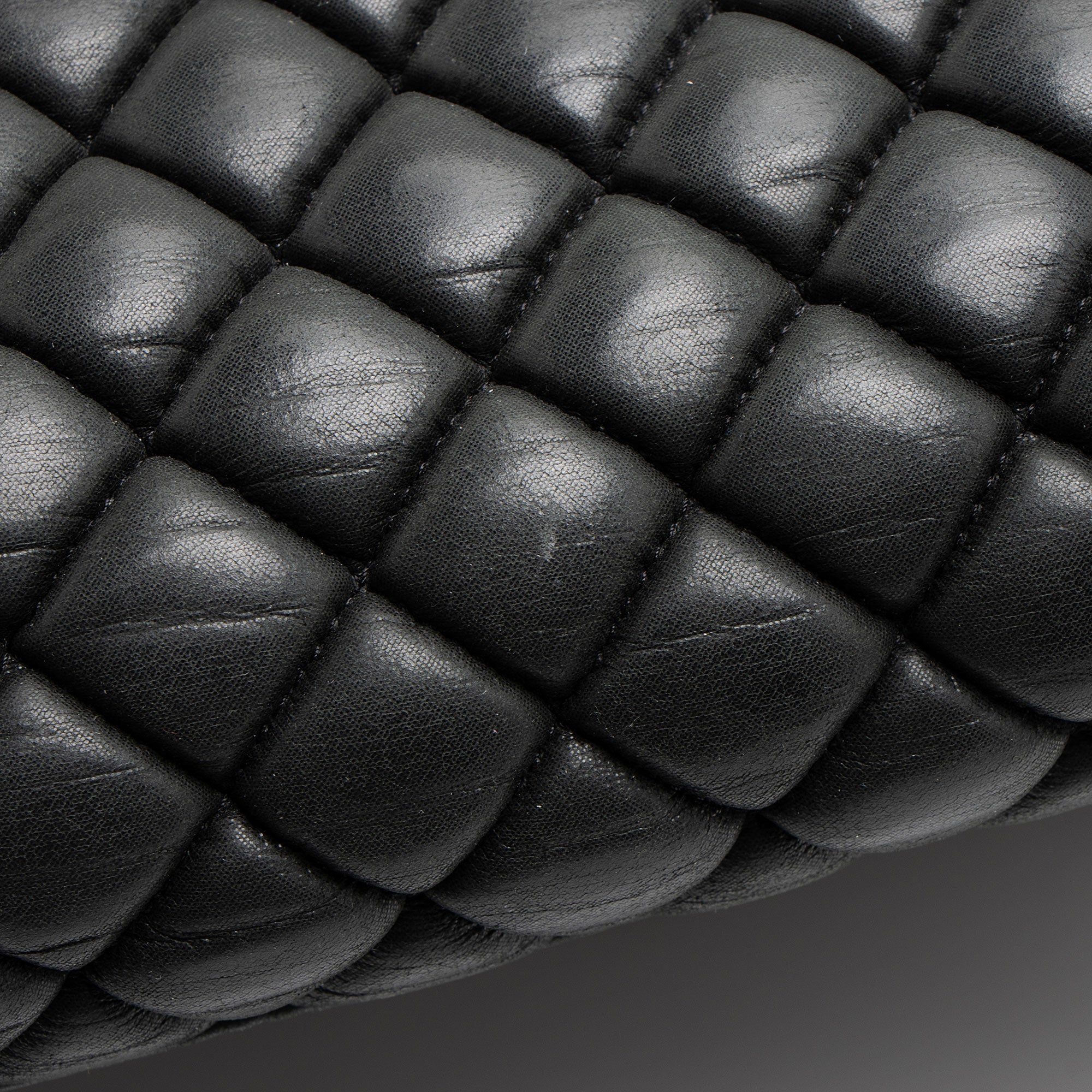 Chanel Lambskin Just Mademoiselle Large Bowler Bag