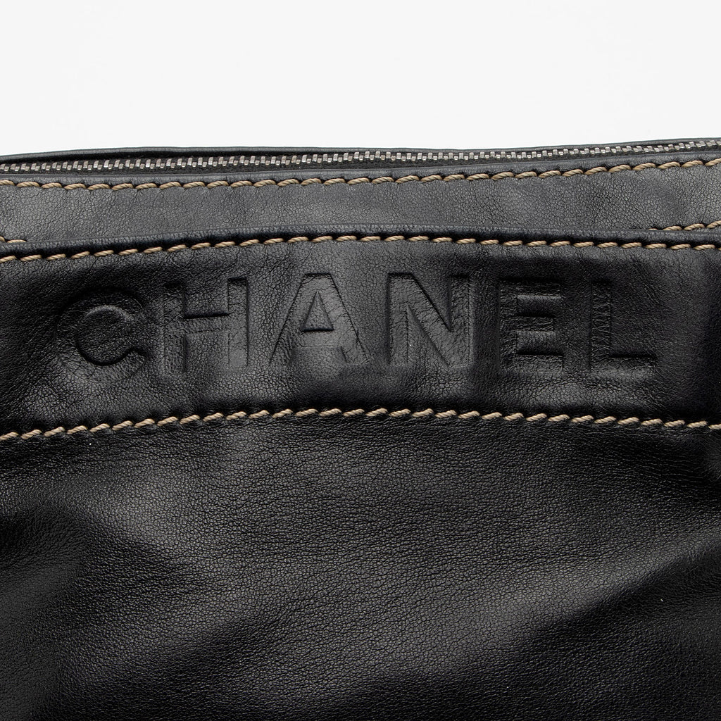 Chanel Lambskin LAX Accordion Shoulder Bag (SHF-8qR2yb)