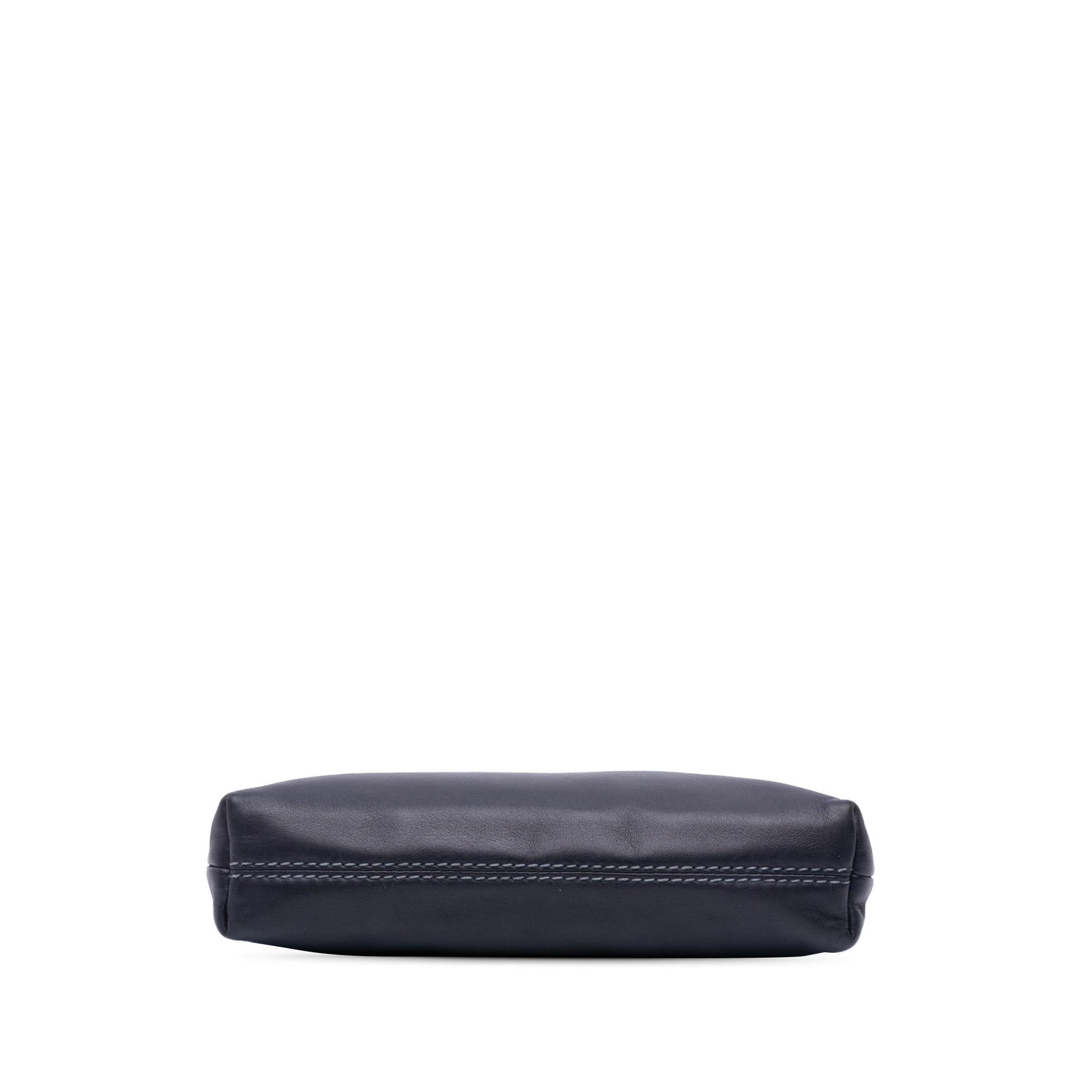 Chanel Lambskin LAX Chain Pochette