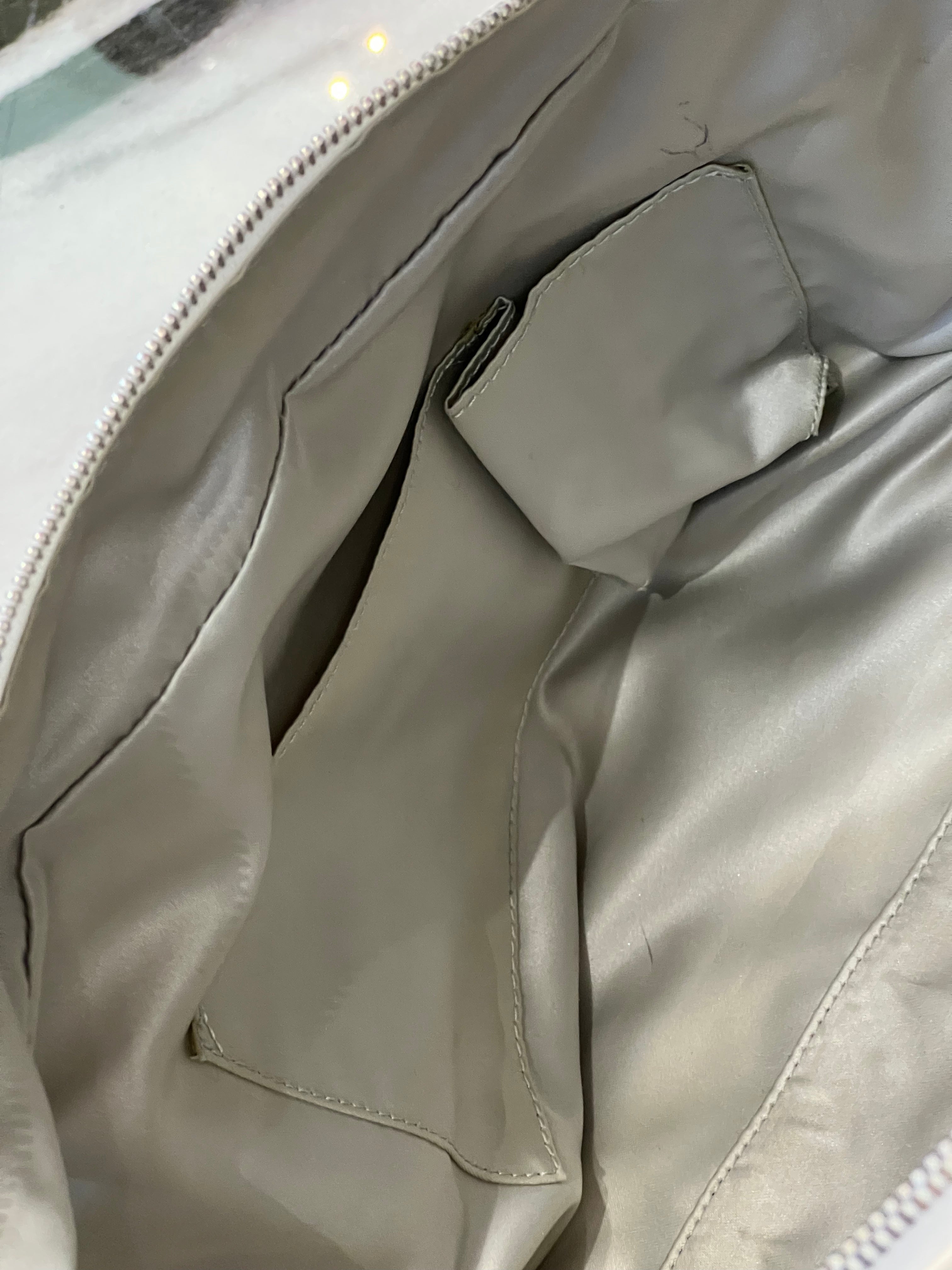CHANEL LAMBSKIN LARGE BOWLER BAG