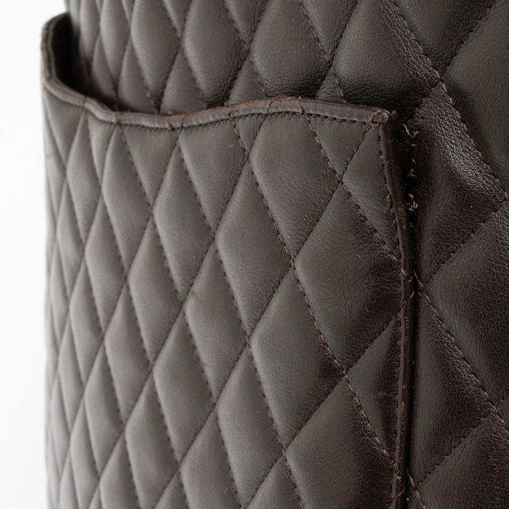 Chanel Lambskin Ligne Cambon Large Shopping Tote - FINAL SALE (SHF-tcEALw)