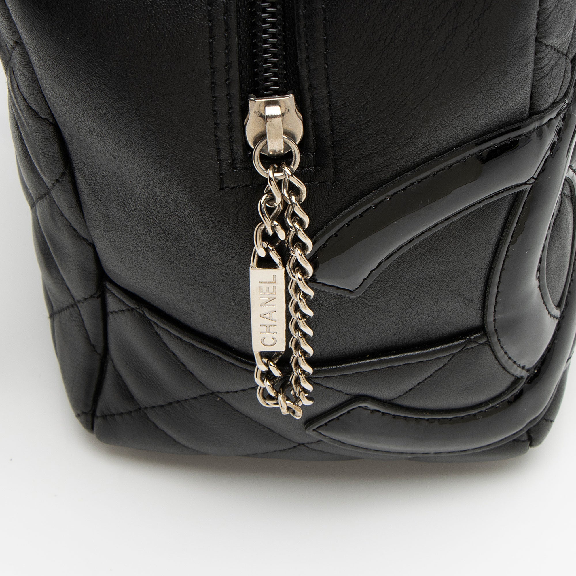 Chanel Lambskin Ligne Cambon Shopper Shoulder Bag (SHF-MaOmWR)