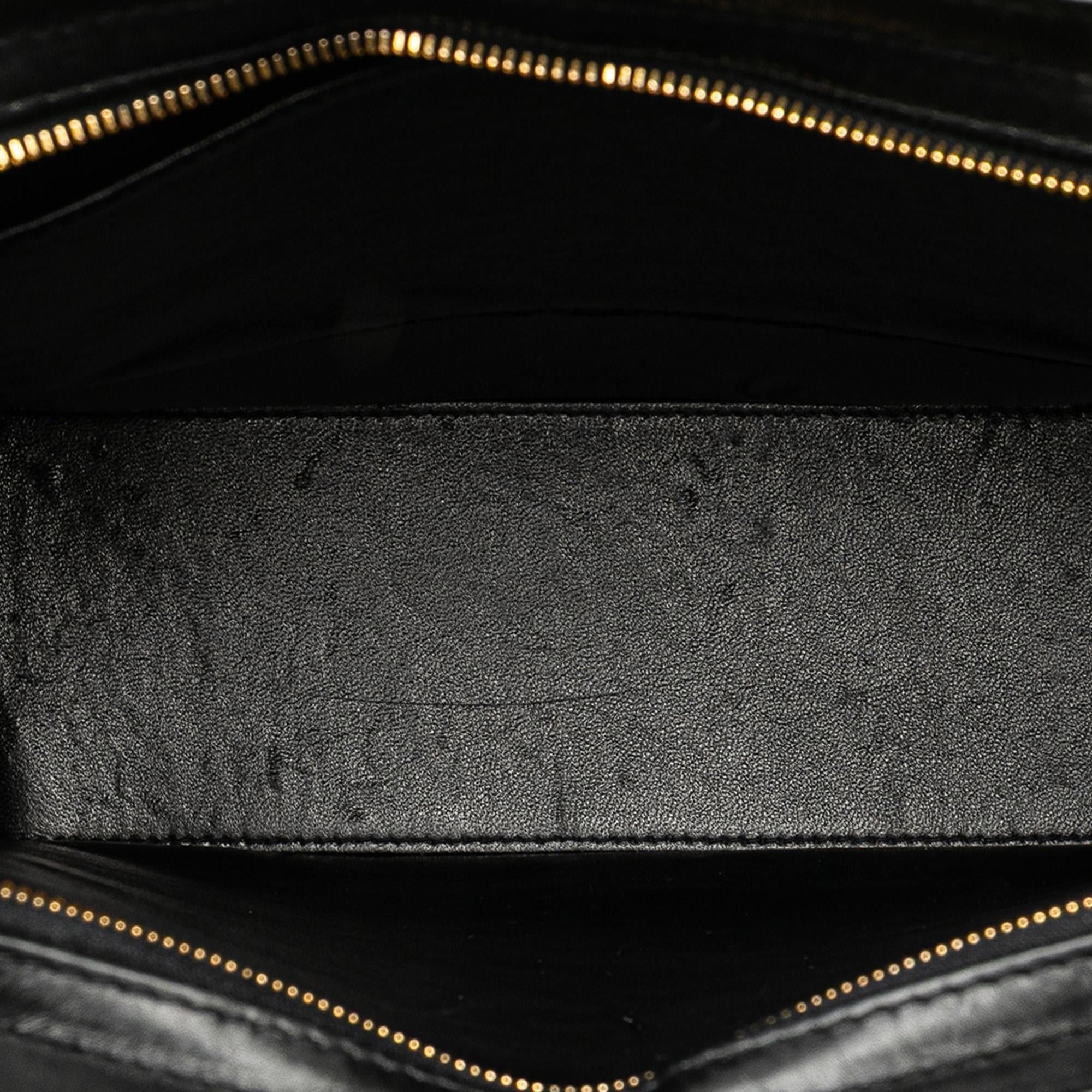 Chanel Lambskin Logo Tote