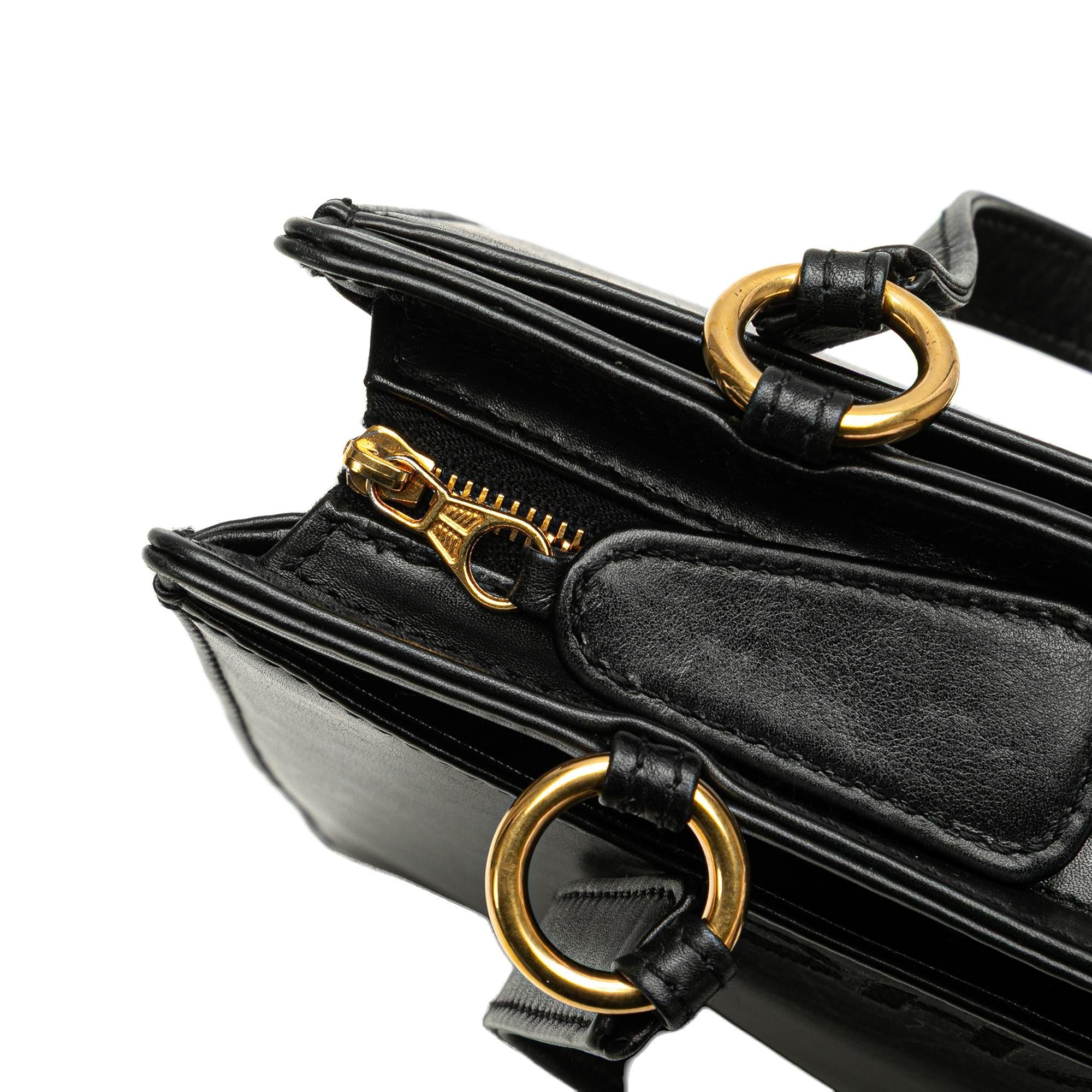 Chanel Lambskin Logo Tote
