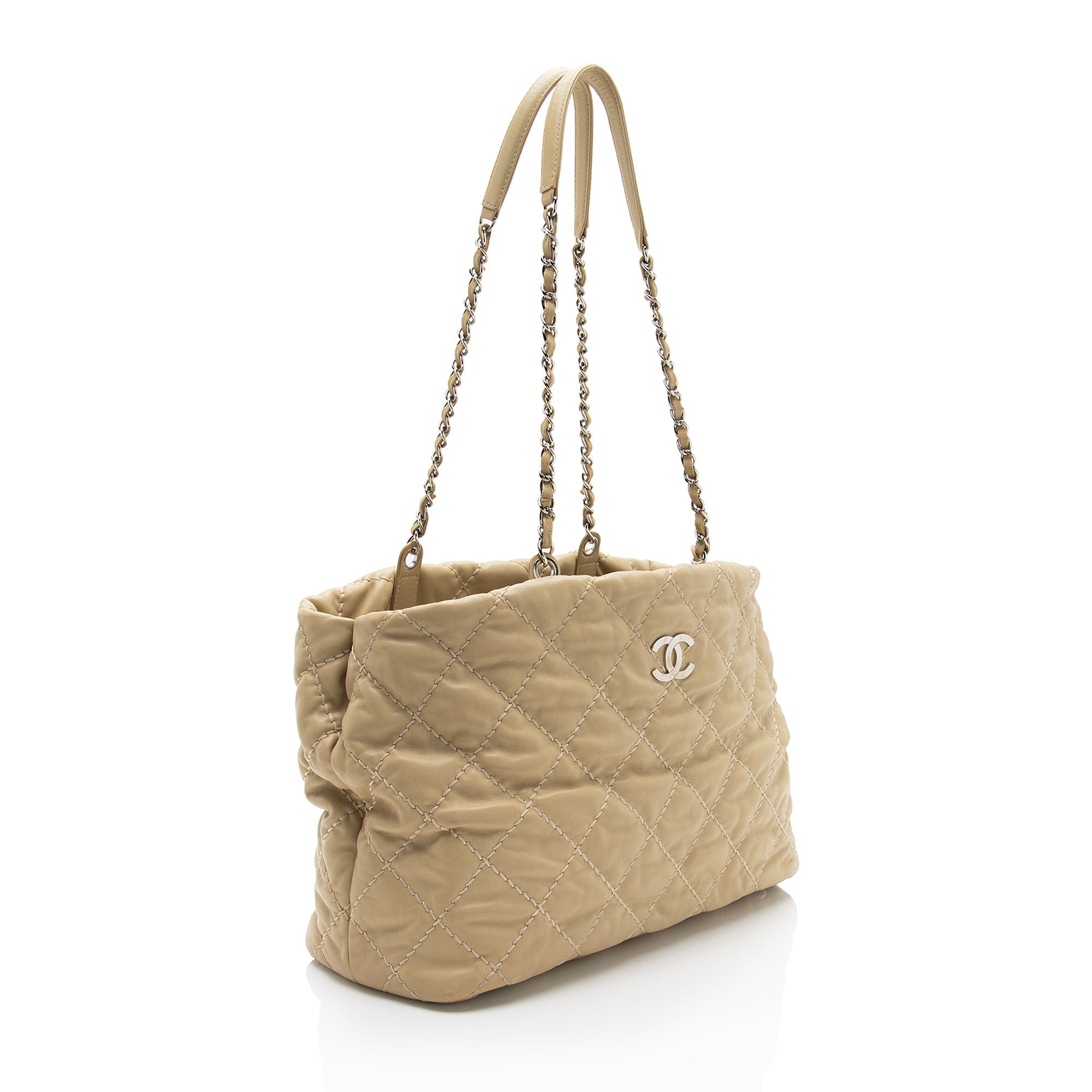 Chanel Lambskin Love Me Tender Large Tote (SHF-VAozPR)