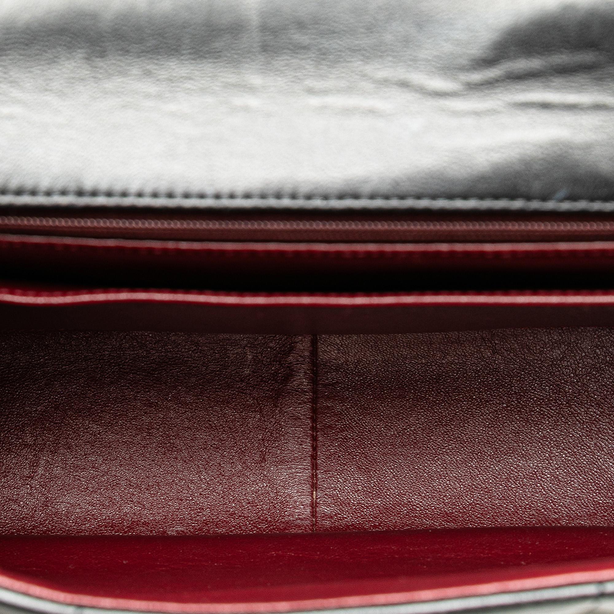 Chanel Lambskin Mademoiselle Kelly Top Handle Bag