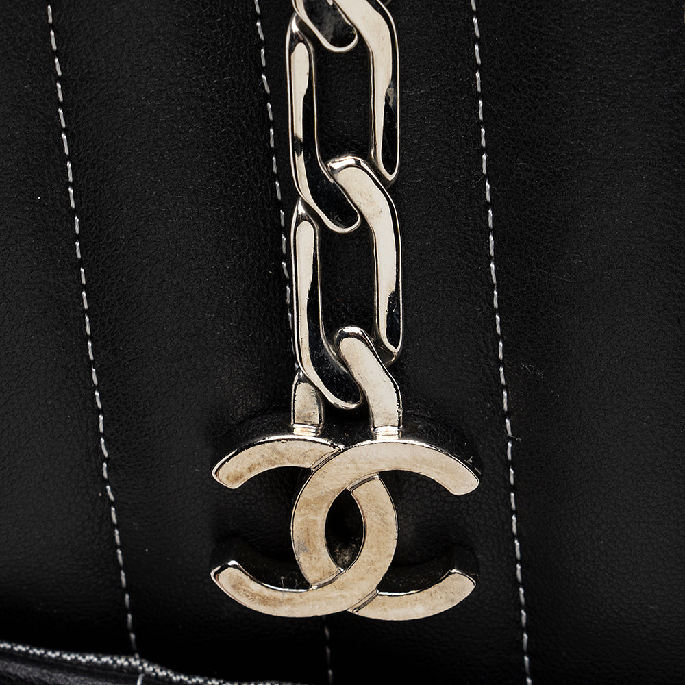 Chanel Lambskin Mademoiselle Large Tote - FINAL SALE (SHF-18517)
