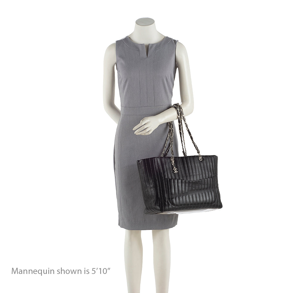 Chanel Lambskin Mademoiselle Large Tote - FINAL SALE (SHF-18517)
