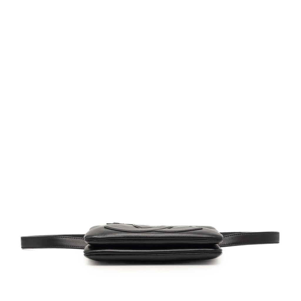 Chanel Lambskin Mania Double Zip Belt Bag