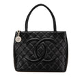 Chanel Lambskin Medallion Tote (SHG-cROUye)