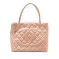 Chanel Lambskin Medallion Tote