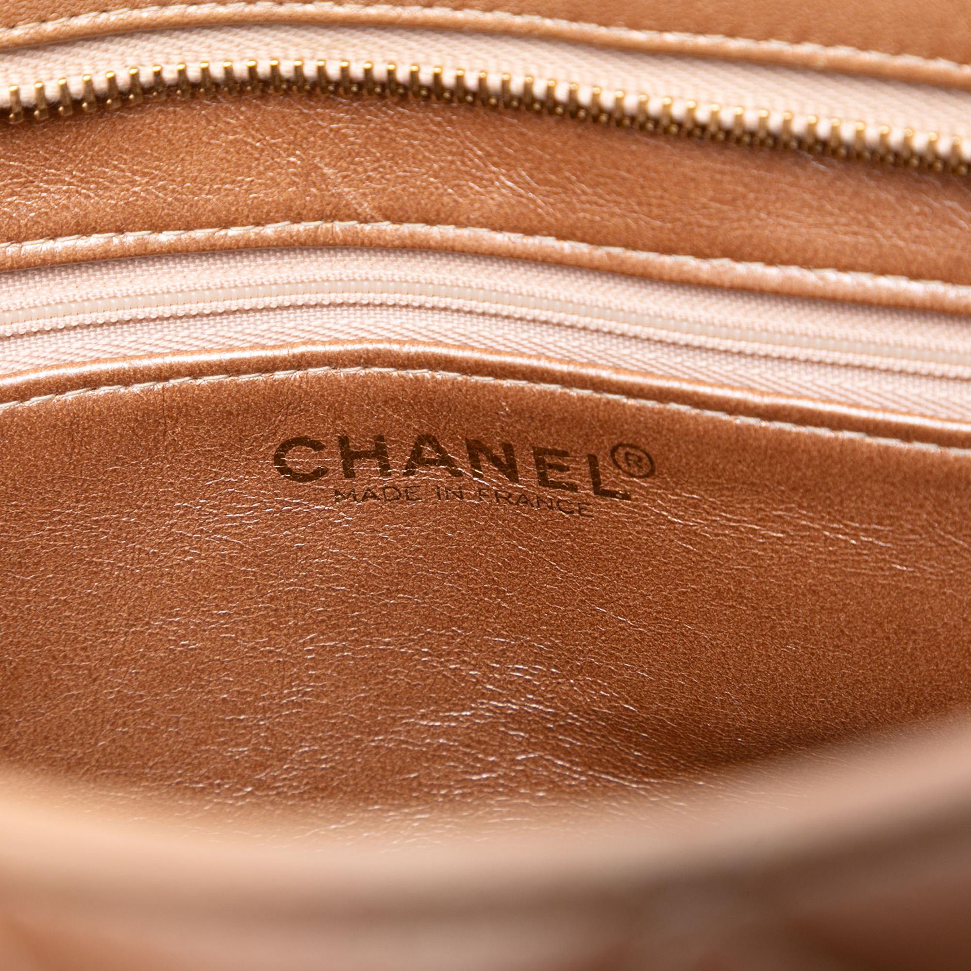 Chanel Lambskin Medallion Tote