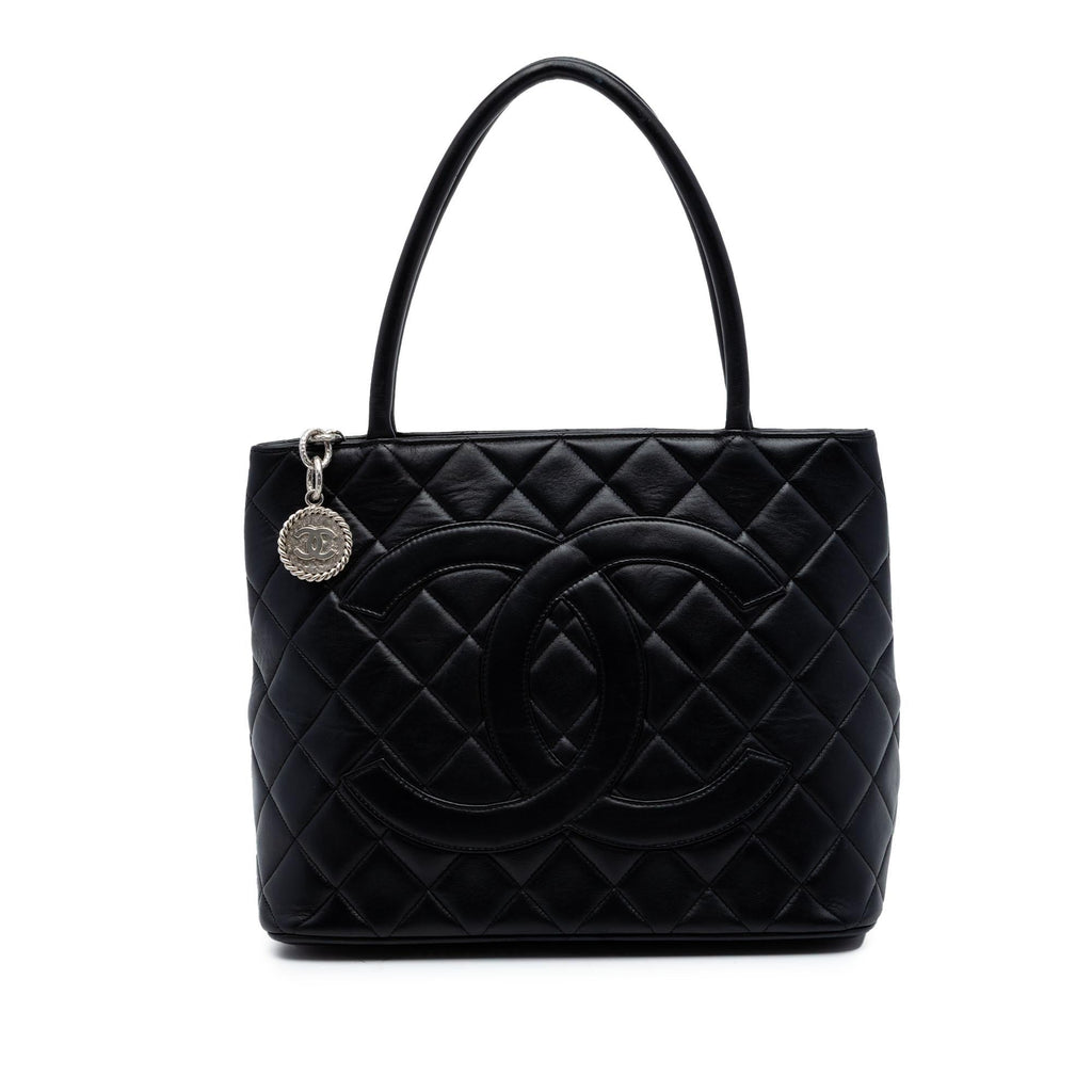 Chanel Lambskin Medallion Tote