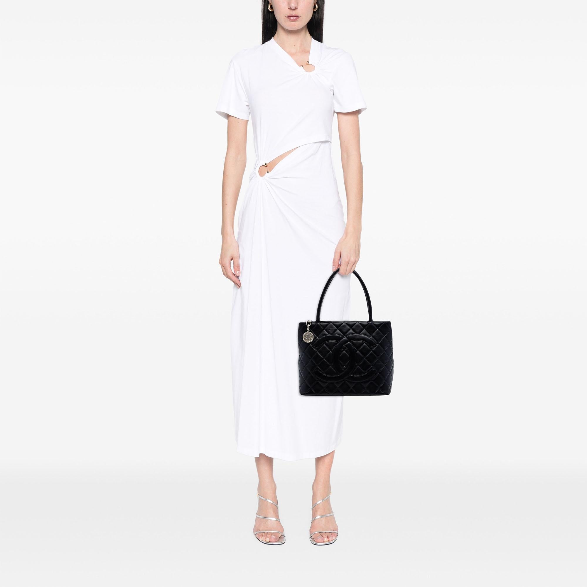 Chanel Lambskin Medallion Tote