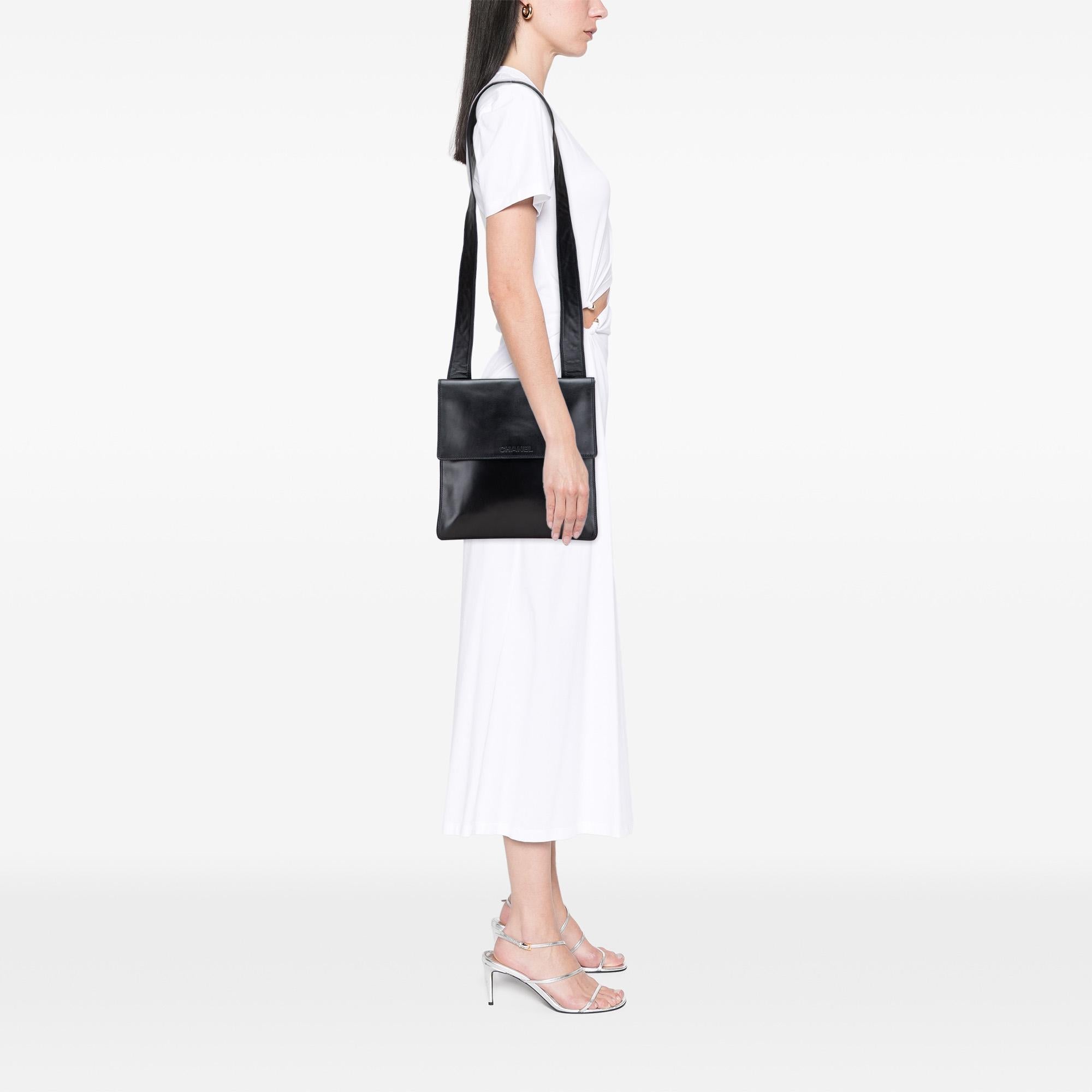 Chanel Lambskin Messenger Bag
