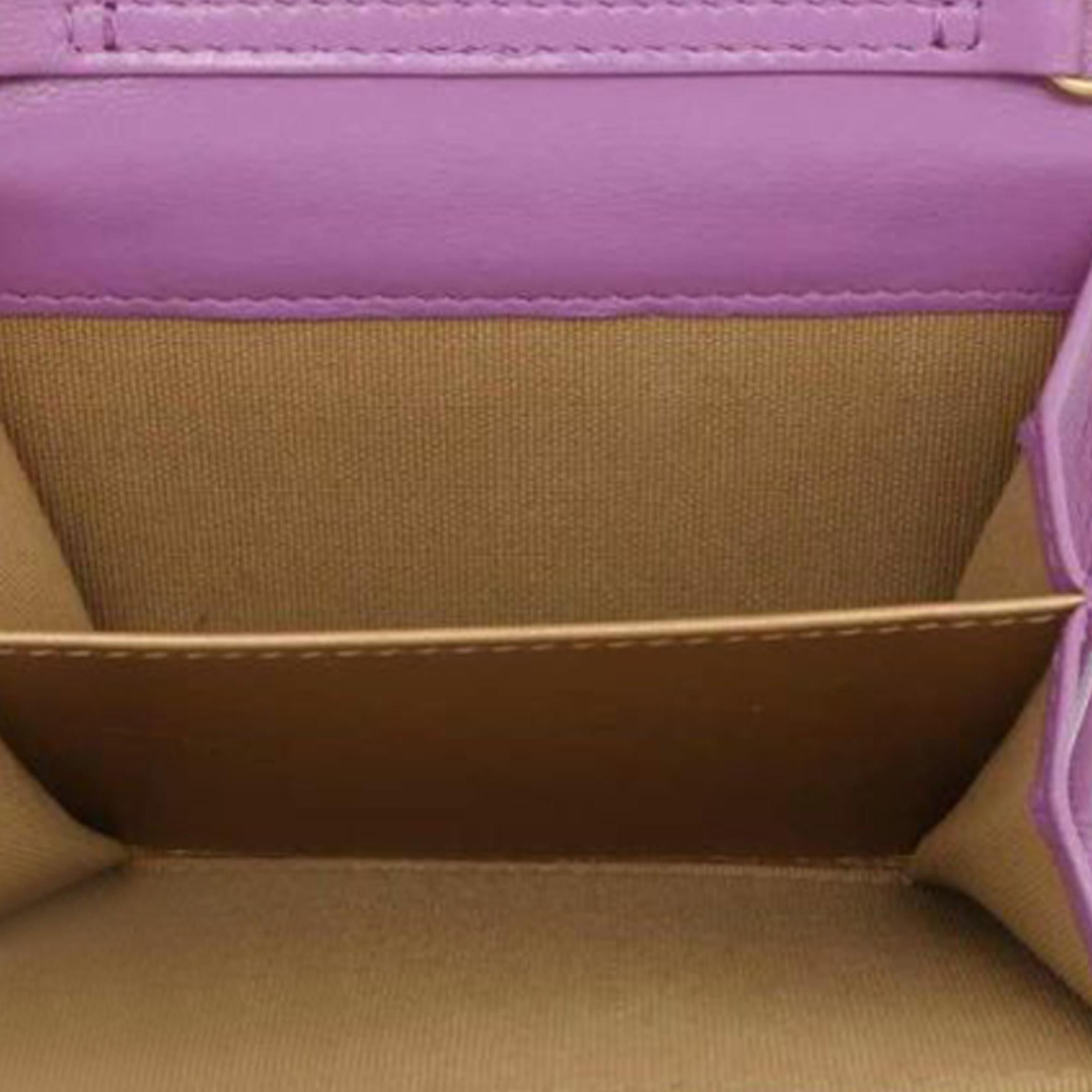 Chanel Lambskin Mini Pearl Crush Wallet with Chain (SHG-rngcqW)