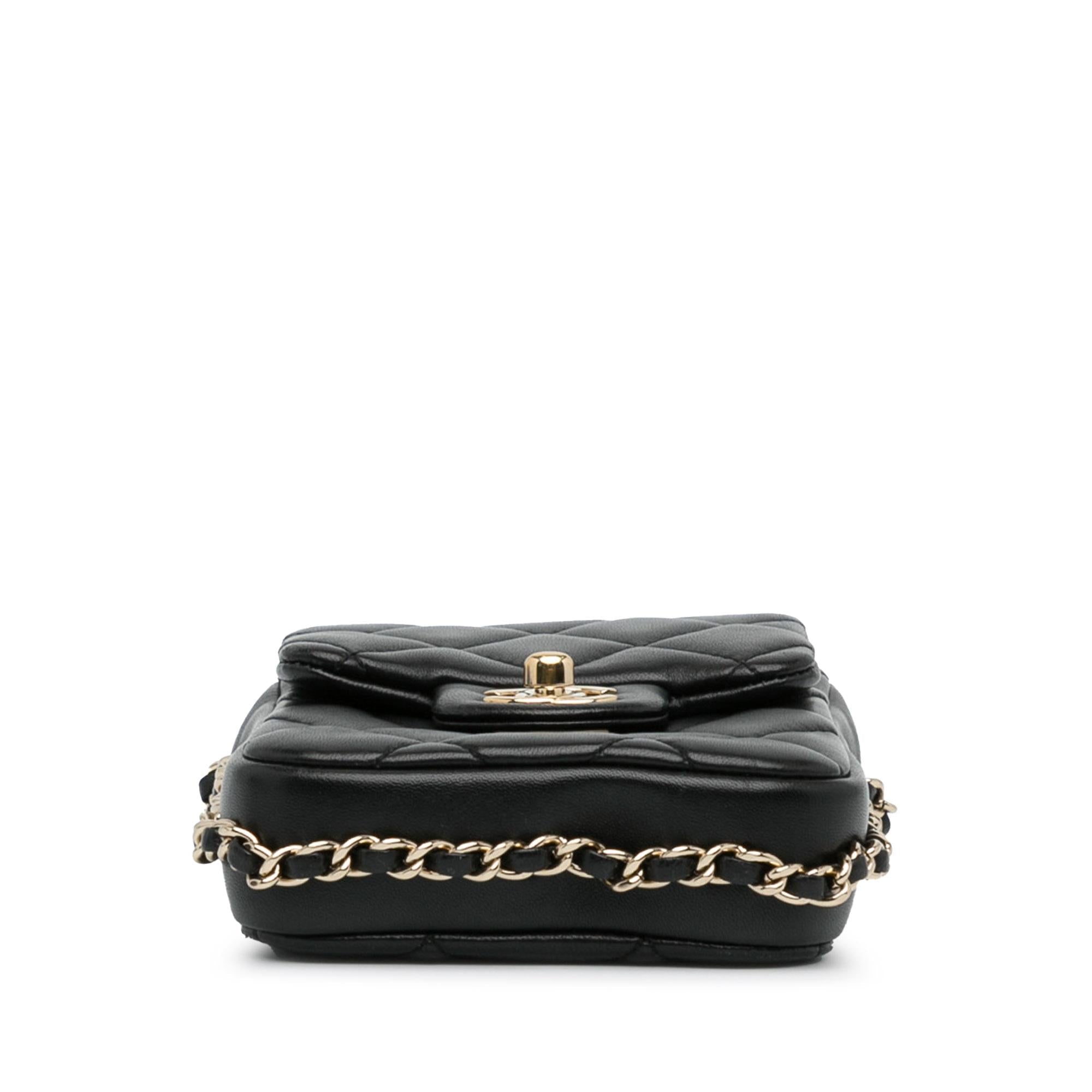 Chanel Lambskin My Precious Phone Case Flap (SHG-2d8hdV)