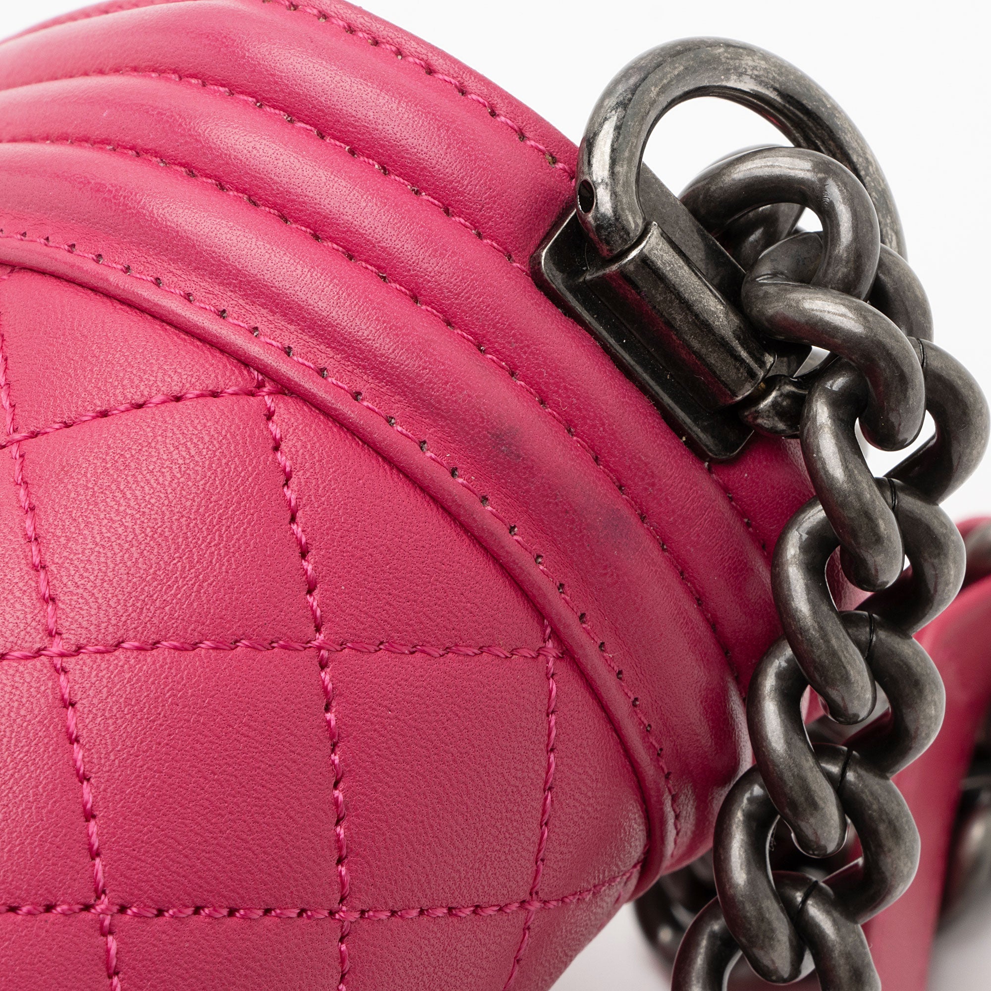 Chanel Lambskin New Medium Boy Bag