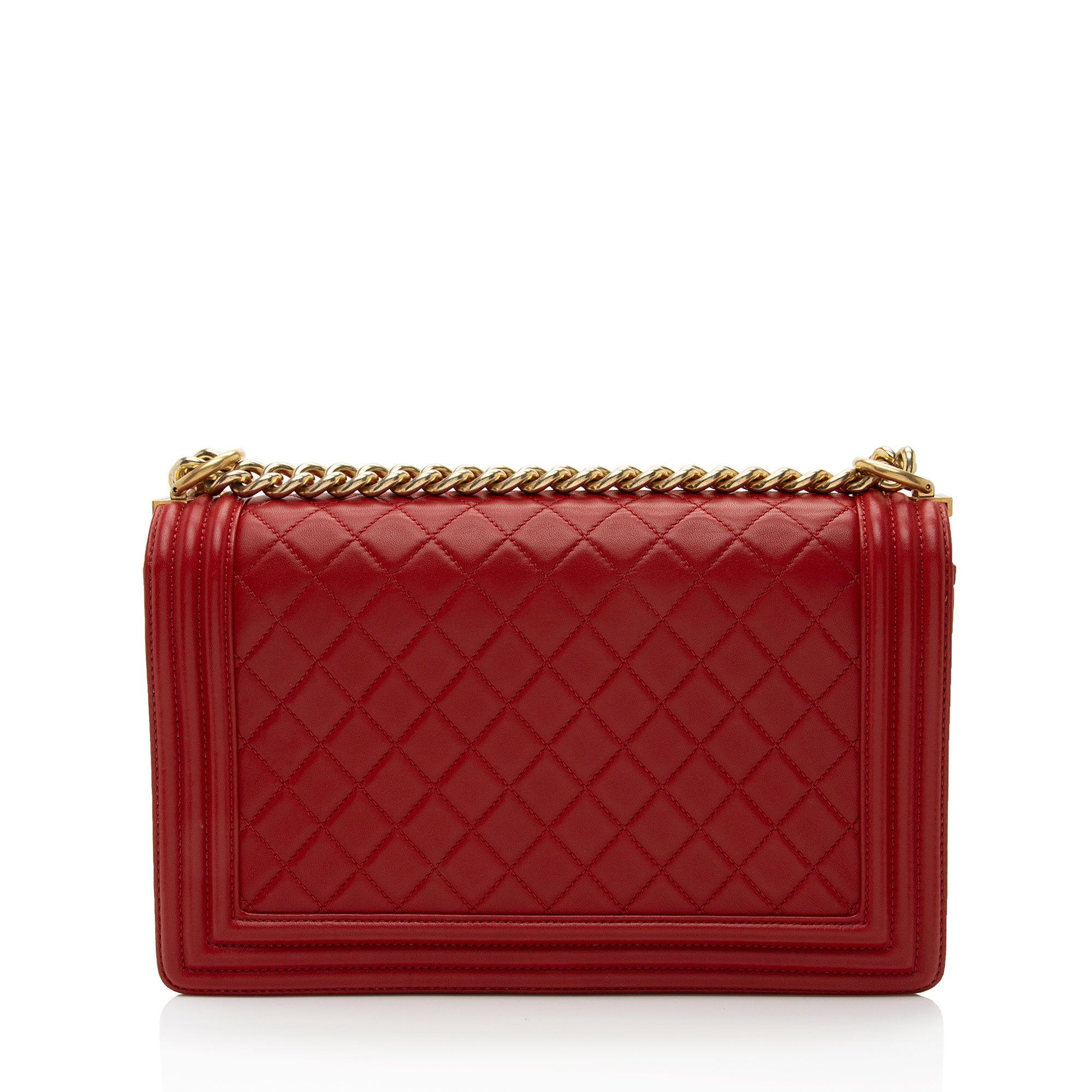 Chanel Lambskin New Medium Boy Bag