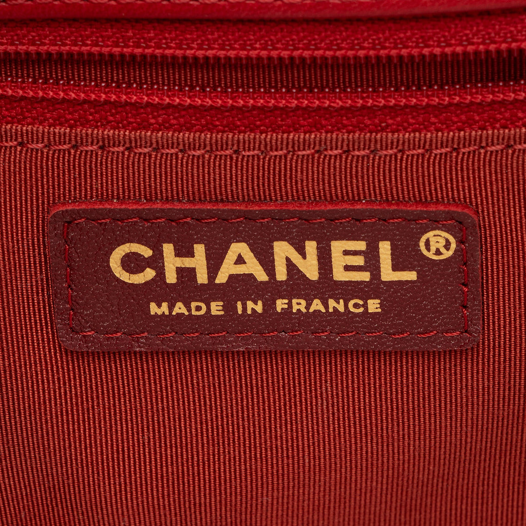 Chanel Lambskin New Medium Boy Bag