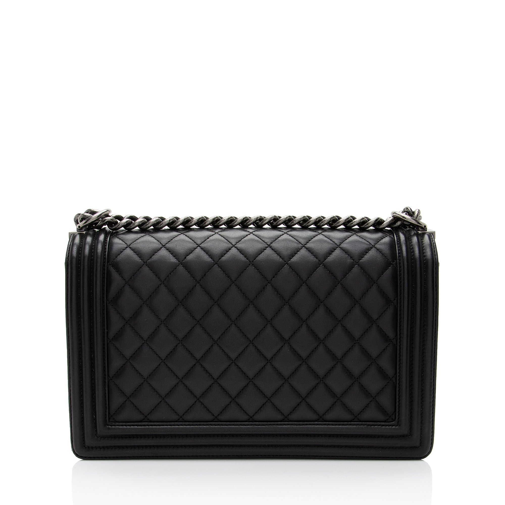 Chanel Lambskin New Medium Boy Bag