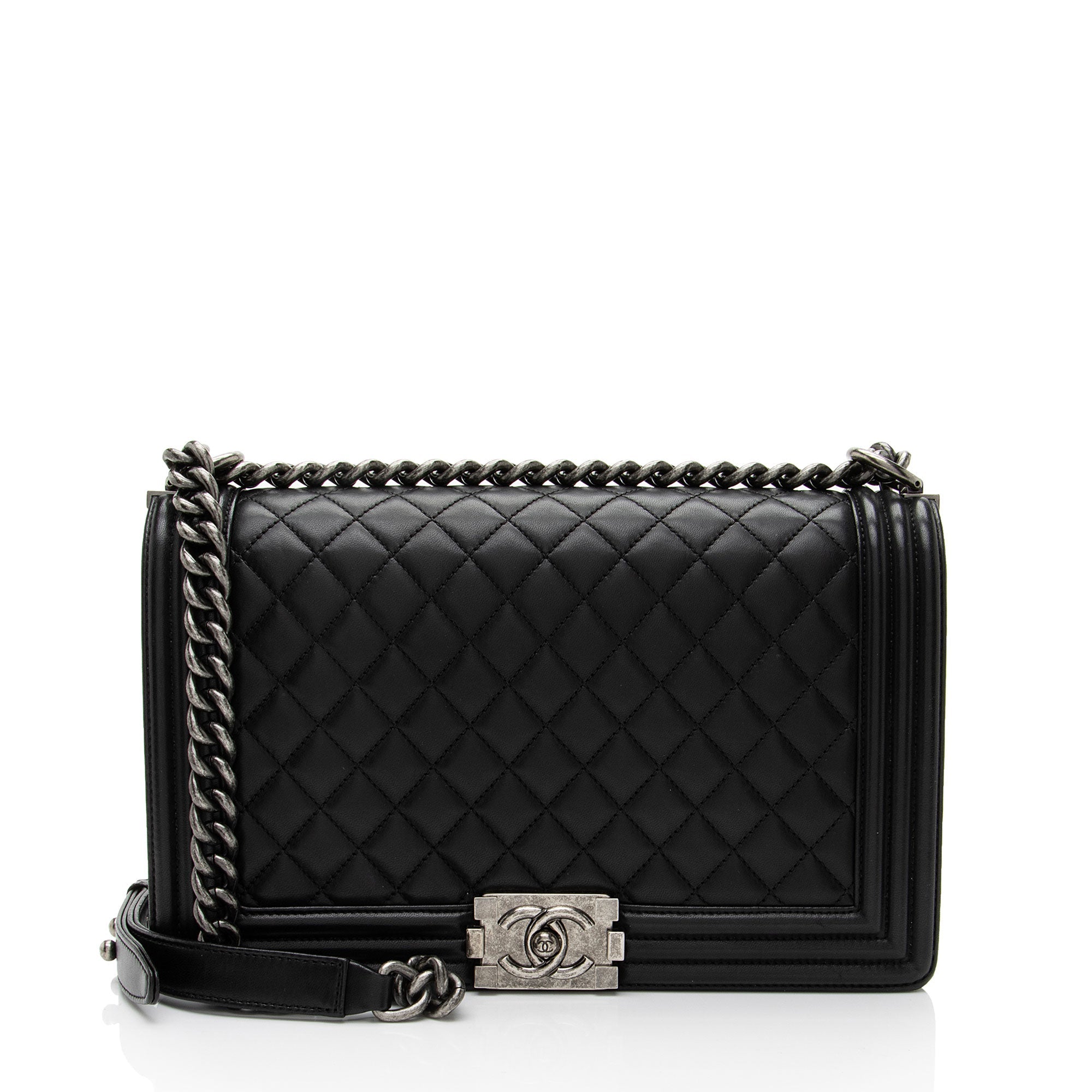 Chanel Lambskin New Medium Boy Bag