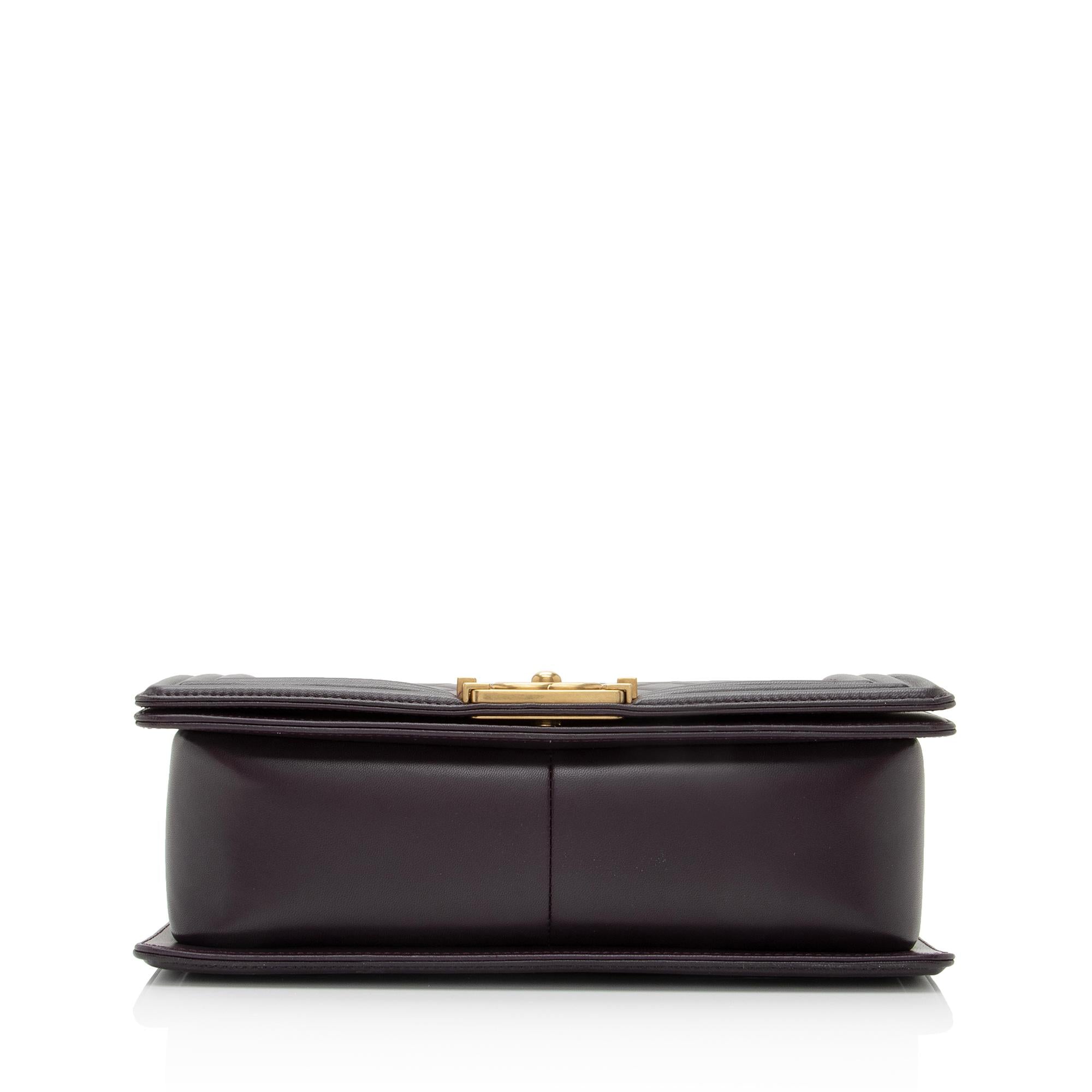 Chanel Lambskin Old Medium Boy Bag