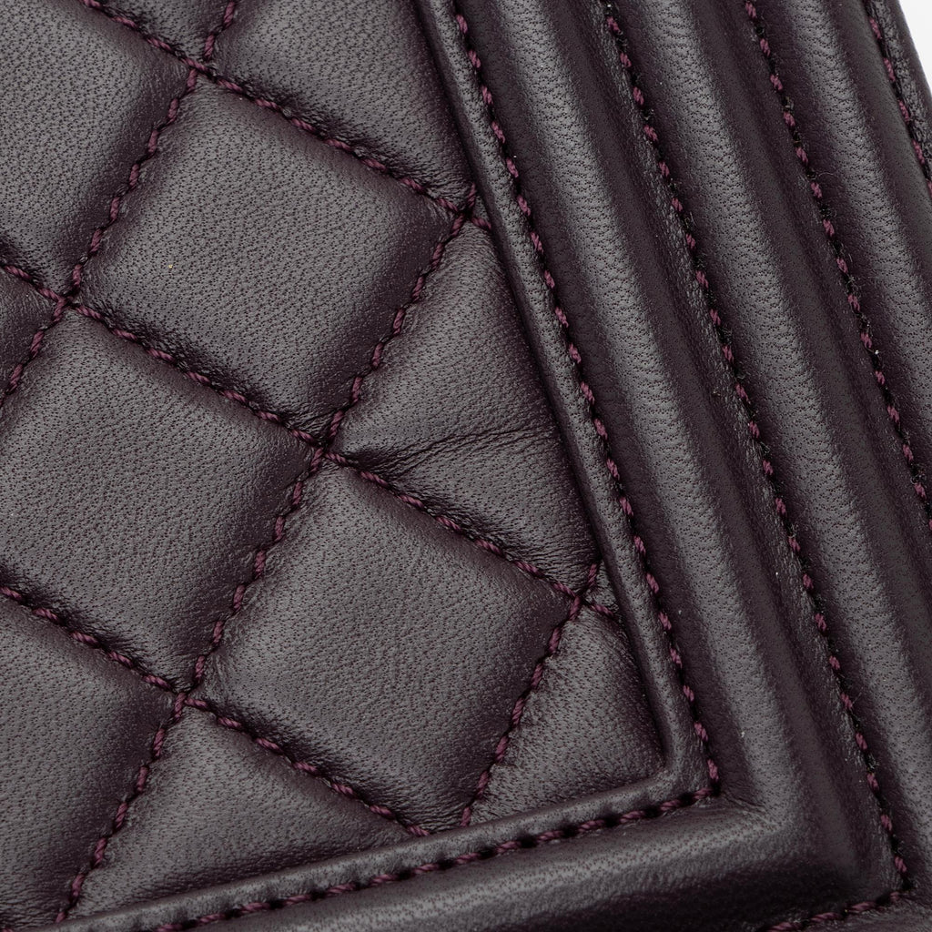 Chanel Lambskin Old Medium Boy Bag