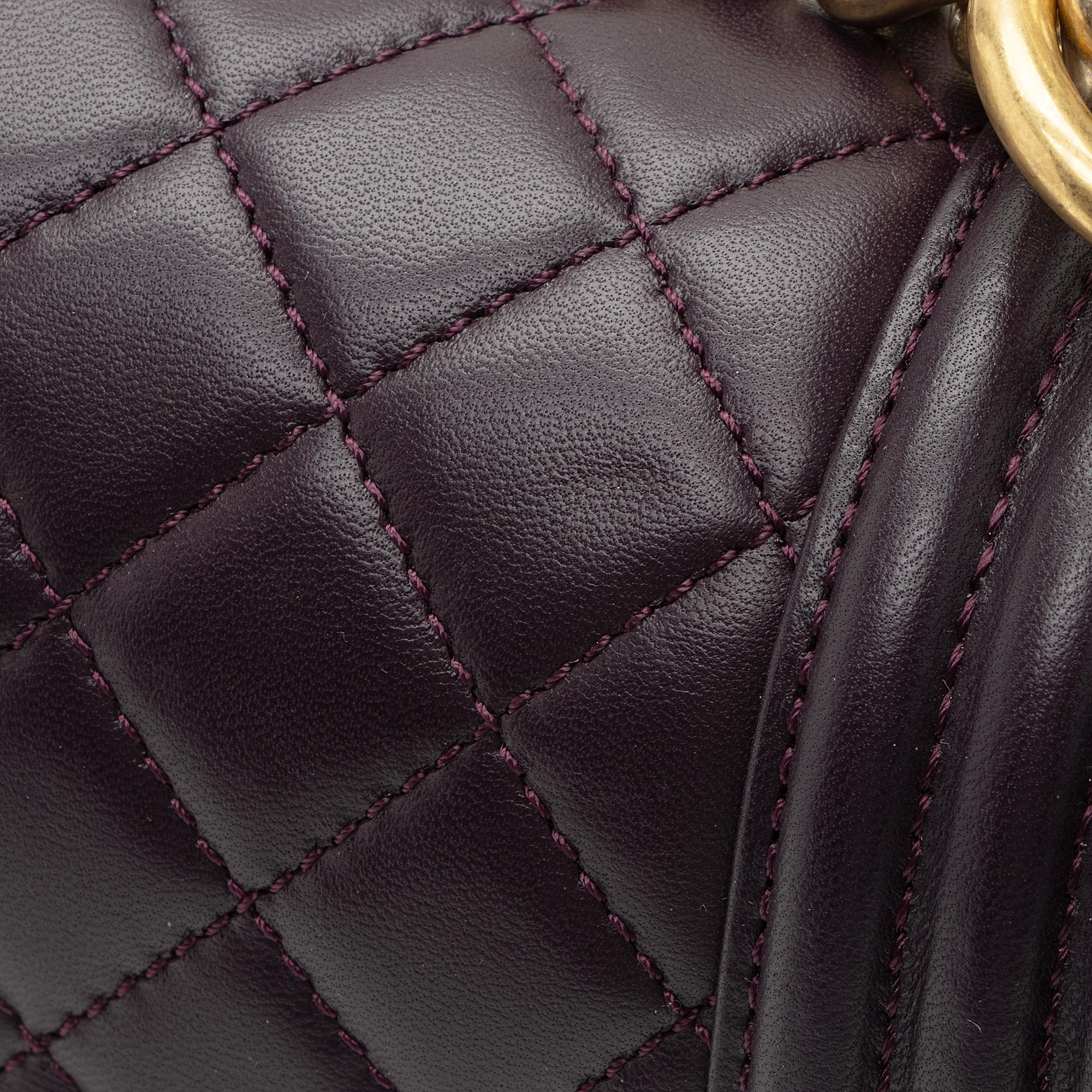 Chanel Lambskin Old Medium Boy Bag