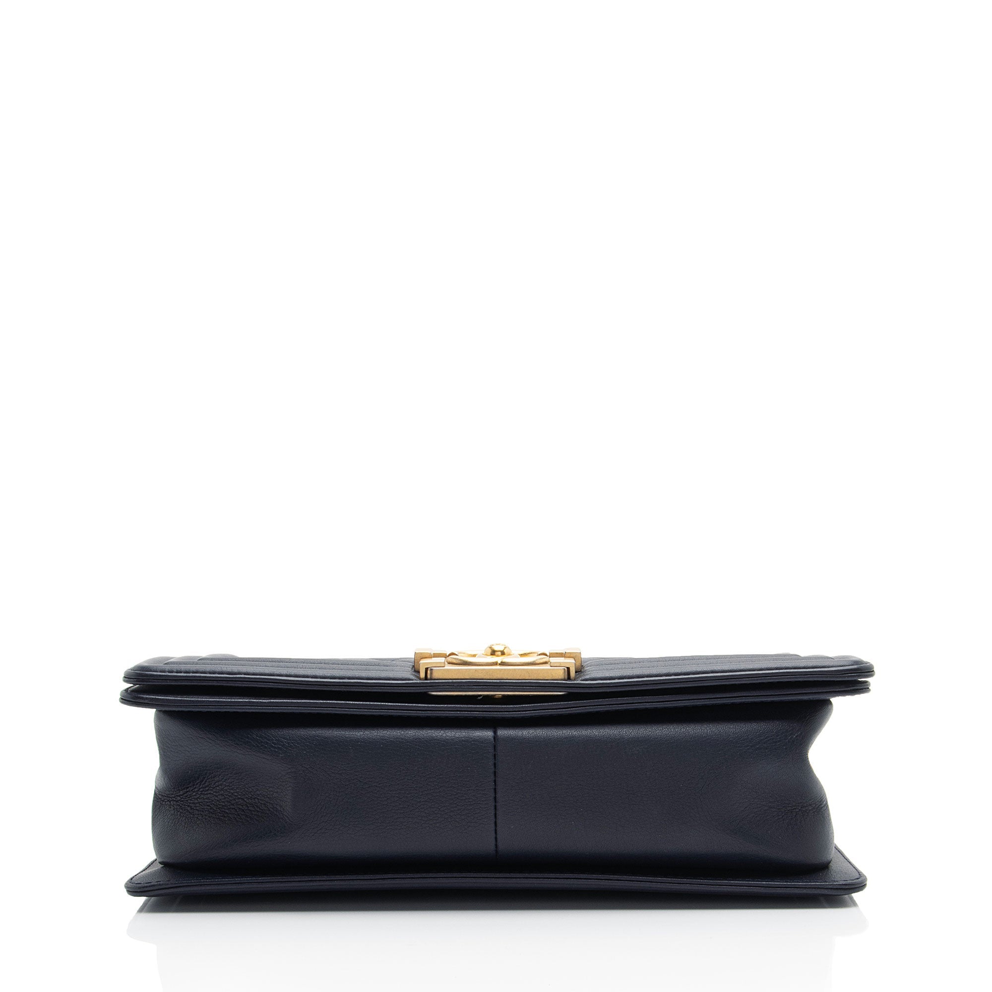 Chanel Lambskin Old Medium Boy Bag (SHF-OdWPxQ)
