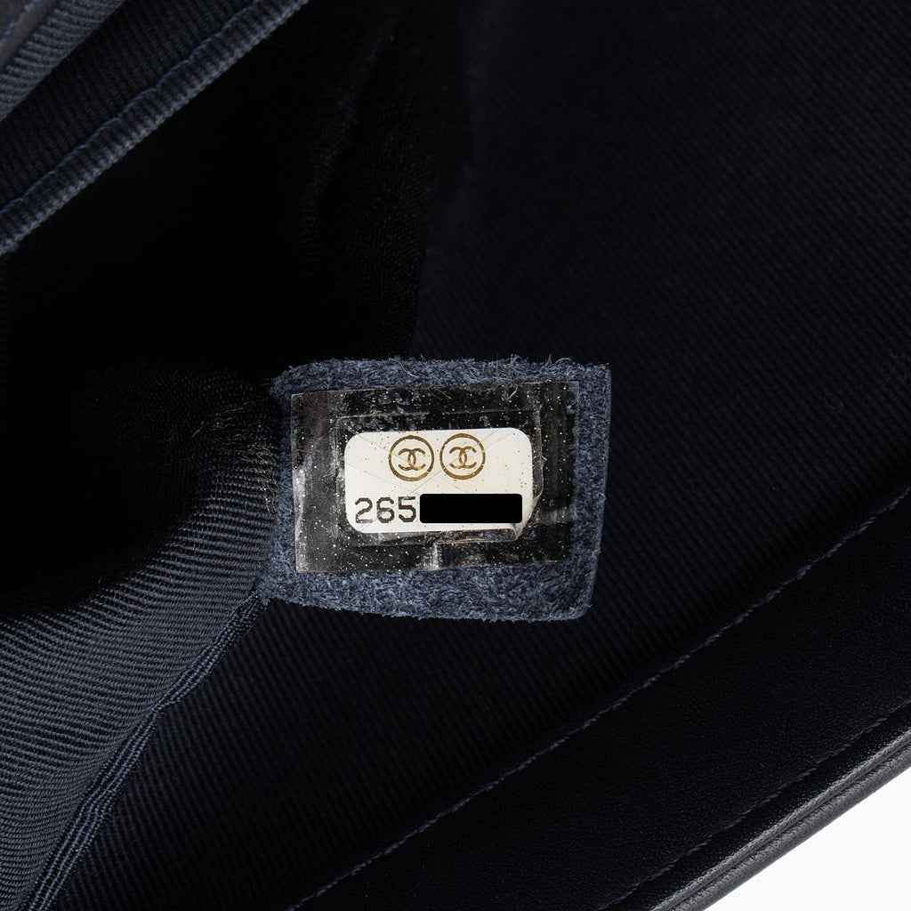 Chanel Lambskin Old Medium Boy Bag (SHF-OdWPxQ)