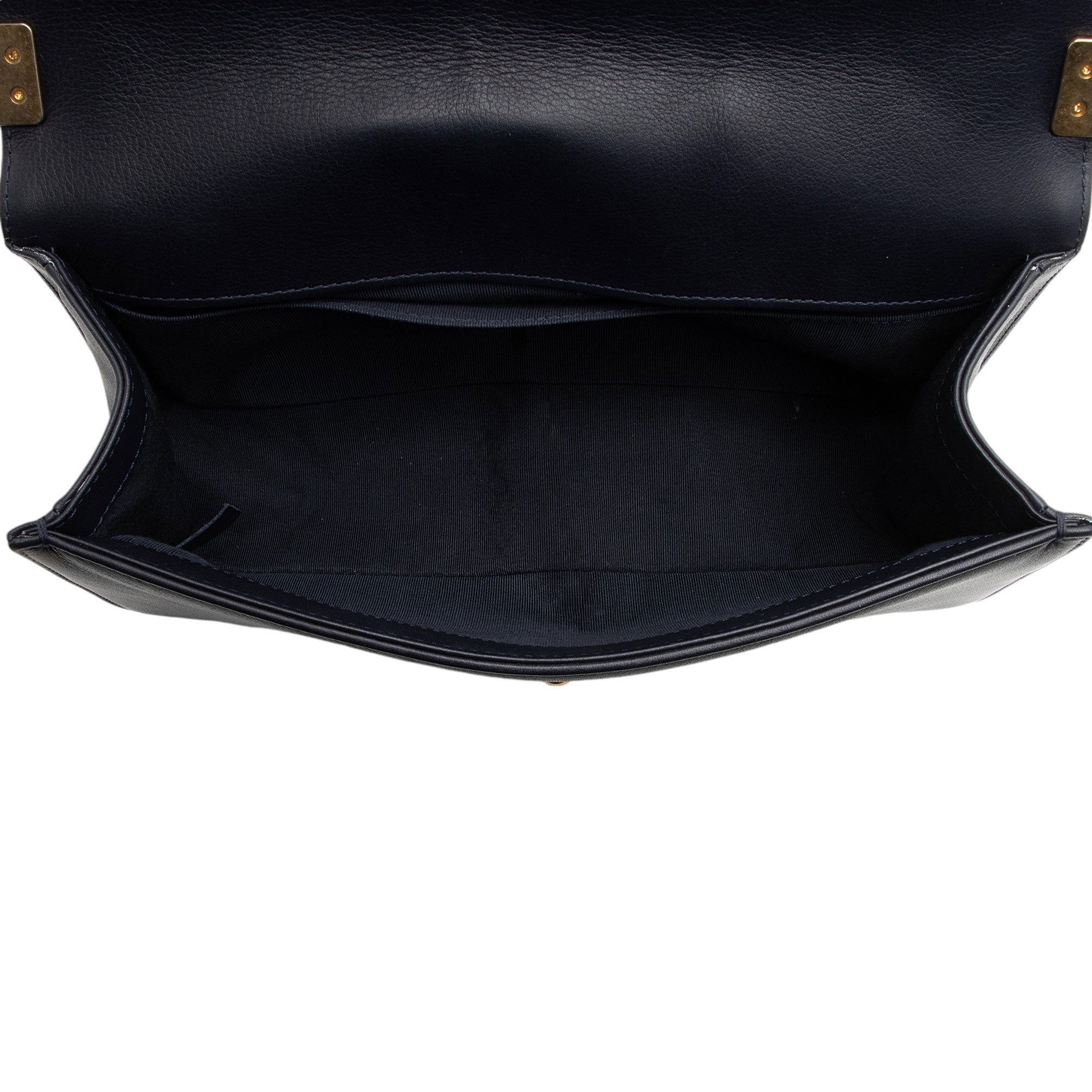 Chanel Lambskin Old Medium Boy Bag (SHF-OdWPxQ)