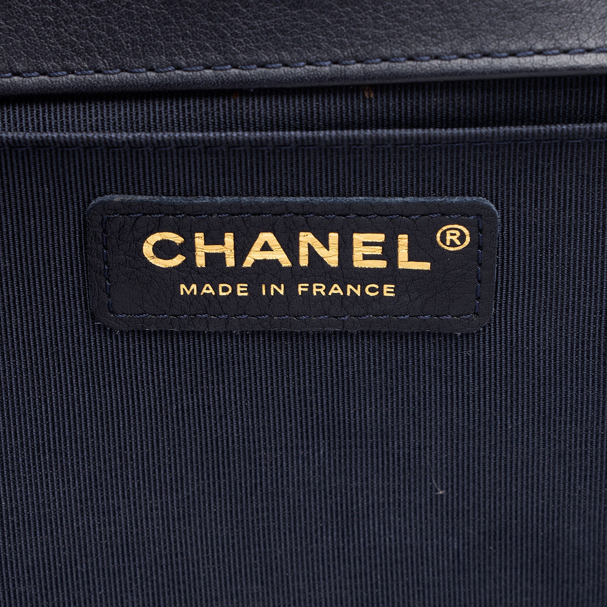 Chanel Lambskin Old Medium Boy Bag (SHF-OdWPxQ)